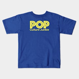 Pop Culture Junkie Logo Kids T-Shirt